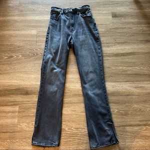 Abercrombie Curve Love 90s Ultra High Rise Straight Jean size 25